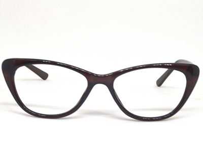 Cateye dark brown frame for women in latest shape, know for its durability WITH BLUE BLOCKER SUPERIOR LENS.