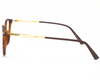 Stylish Cateye frame for women in Tiger brown (matt finish).