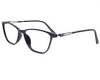 Stylish Cateye frame for women in shine black.