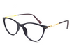 Light weight non-breakable, Cateye frame in TR material for women.