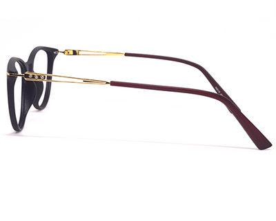 Light weight non-breakable, Cateye frame in TR material for women.