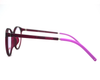 Non-breakable round frame in TR material for 8-14 years old.( Purple)