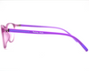 Non-breakable cateye frame in TR material for 8-12 years old.(Purple)