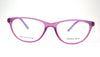 Non-breakable cateye frame in TR material for 8-12 years old.(Purple)