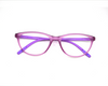 Non-breakable cateye frame in TR material for 8-12 years old.(Purple)