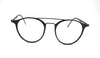 Brown Non-breakable round frame in TR material for unisex. (Dark brown)