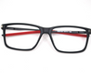 Black-Red Non-breakable rectangular Sports frame in TR material for male.