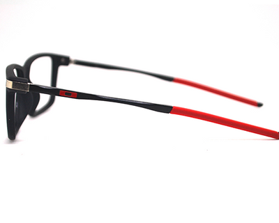 Black-Red Non-breakable rectangular Sports frame in TR material for male.