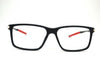 Black-Red Non-breakable rectangular Sports frame in TR material for male.