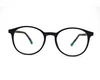 Matt Black round frame with spring.