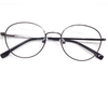 Trendy grey metal frame in round shape WITH BLUE BLOCKER SUPERIOR LENS for unisex.