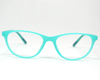 Non-breakable, cateye frame in TR material for baby between 8-12 years old.(Turquoise)