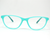 Non-breakable, cateye frame in TR material for baby between 8-12 years old.(Turquoise)