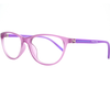 Non-breakable, cateye frame in TR material for baby between 8-12 years old.(Purple)