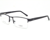 Metal half frame (black) for men. Known for it's durability.