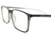 Non-breakable, rectangular frame in TR material for unisex.(Porsche-Grey)