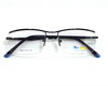 Branded grey-black half frame with latest design