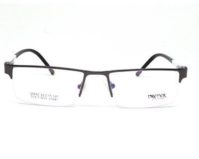 Latest metal half frame for men in black & white color. Known for it's durability.