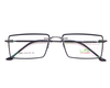 Black color light weight Rimless frame with lens cover for trendy look.