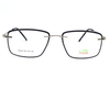 Silver Black color light weight Rimless frame with lens cover for trendy look.