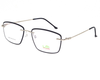 Silver Black color light weight Rimless frame with lens cover for trendy look.