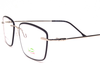 Silver Black color light weight Rimless frame with lens cover for trendy look.