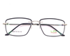 Silver Black color light weight Rimless frame with lens cover for trendy look.