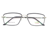 Silver Black color light weight Rimless frame with lens cover for trendy look.