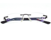 Black color light weight Rimless frame for women.