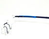 Blue color light weight Rimless frame for unisex.