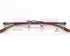 Dark brown color light weight Rimless frame for unisex.