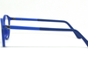 Stylish blue frame in round shape WITH BLUE BLOCKER SUPERIOR LENS for unisex.