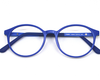 Stylish blue frame in round shape WITH BLUE BLOCKER SUPERIOR LENS for unisex.