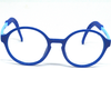 Stylish blue frame in round shape WITH BLUE BLOCKER SUPERIOR LENS for 4-7 years old.