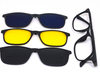 Stylish non breakable TR WAYFARER frame with three attachments (Blue, Black & yellow) for unisex.  The attachments are UV protection lens. Yellow shade can be used for night driving.