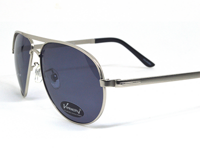 VELOCITY Aviator shaped sunglasses with polarized lens. Model number is Velocity-HA 89027