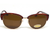 VELOCITY club master shaped brown sunglasses with polarized lens. Model number is Velocity-89068