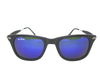 Trendy UV protection blue shade sunglass.