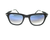 Trendy UV protection double-shade sunglass. Sky blue (Double shade)