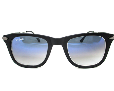 Trendy UV protection double-shade sunglass. Sky blue (Double shade)