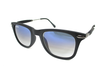 Trendy UV protection double-shade sunglass. Sky blue (Double shade)