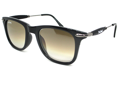 Trendy UV protection double-shade sunglass. Brown (Double shade)