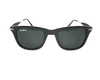 Trendy UV protection dark black sunglass.