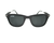 Trendy UV protection dark black sunglass.