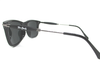 Trendy UV protection dark black sunglass.