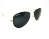 Full rim Trendy UV protection dark black sunglass.