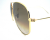 Full rim Trendy UV protection dark brown  sunglass. Brown (Double shade)