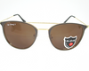 Brown Polarized (UV protection) lens with gold metal full frame