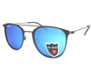 Blue Polarized (UV protection) lens with metal frame