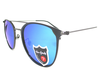 Blue Polarized (UV protection) lens with metal frame